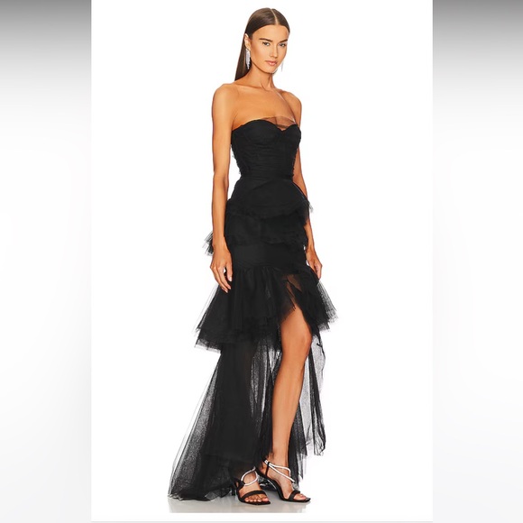 NWOT! Michael Costello x REVOLVE Alai Gown in Black - Picture 2 of 6